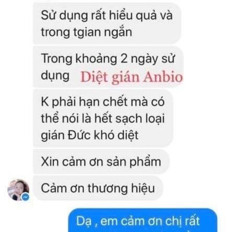 Thuốc diệt kiến gián sinh học Anbio