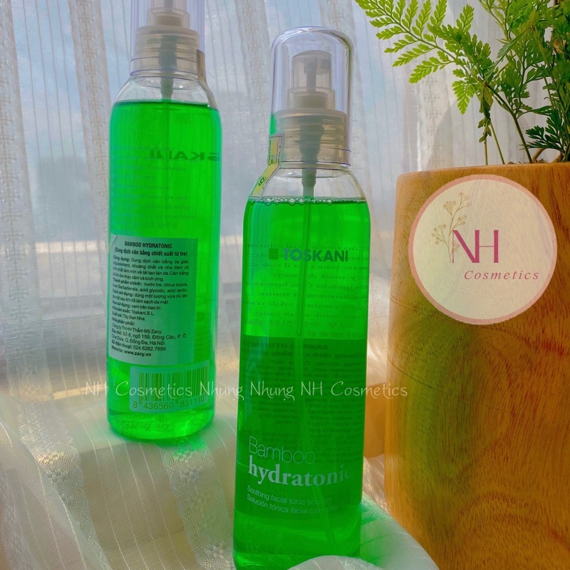 Toner TOSKANI Bamboo Hydratonic kiềm dầu