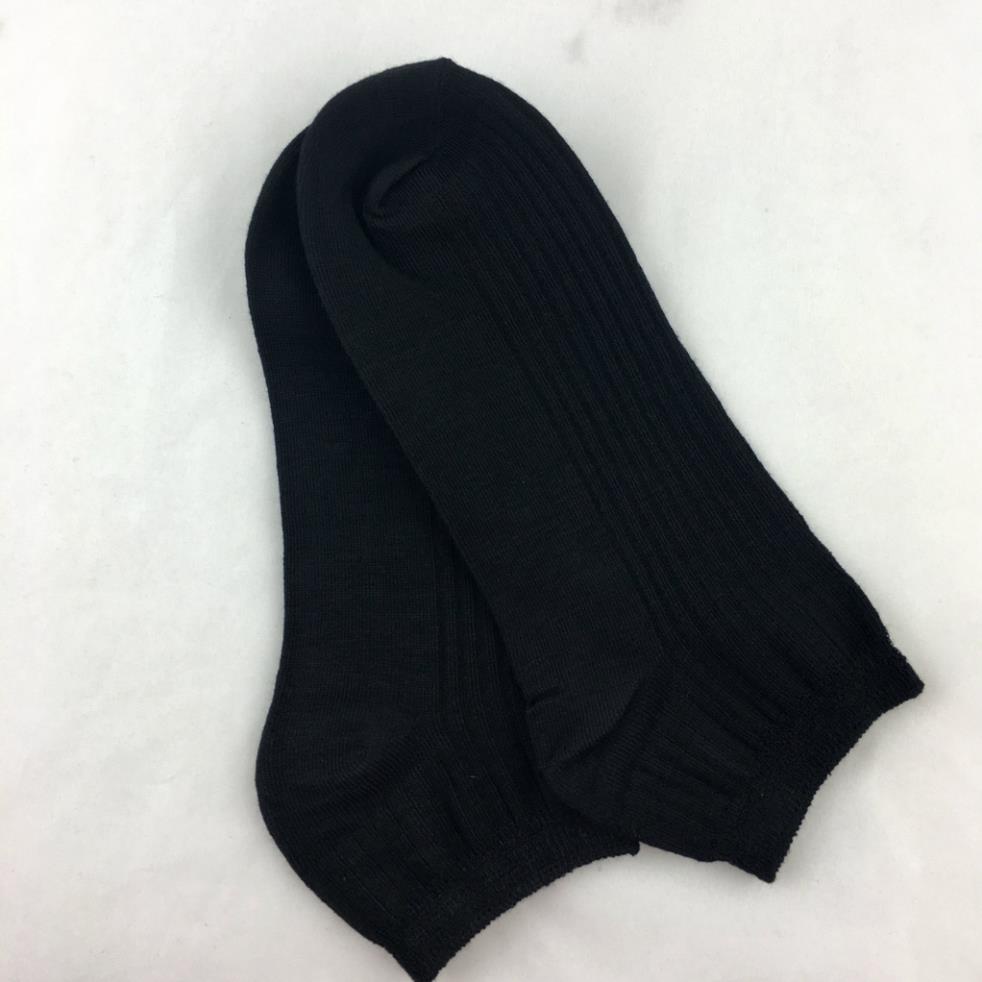 Tất nam cổ ngắn MILASO vớ nam cao cấp gân chim cotton co giãn CP đi giày da, thể thao chạy bộ, tập gym FAS-001348