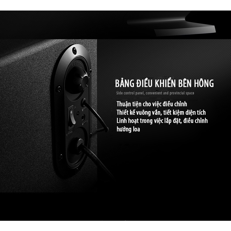 Edifier R88 Loa máy tính để bàn Đa phương tiện 2.1 Loa siêu trầm - Đen nhám  sang trọng