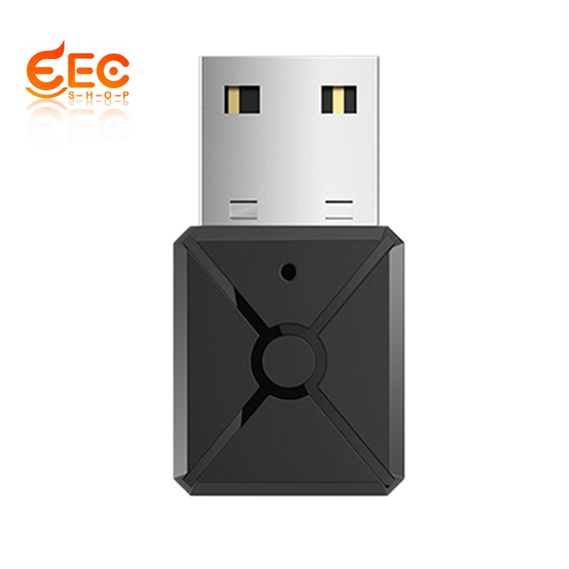 Usb Bluetooth 5.0 Truyền Nhận Âm Thanh Không Dây 2 Trong 1 Cho Tv Máy Tính Xe Hơi