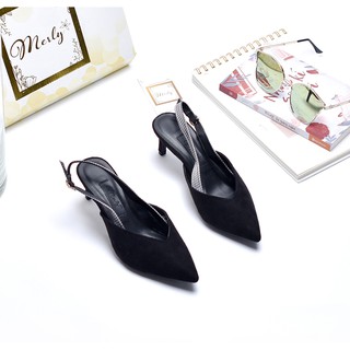 Giày sandal bít mũi Merly 1186