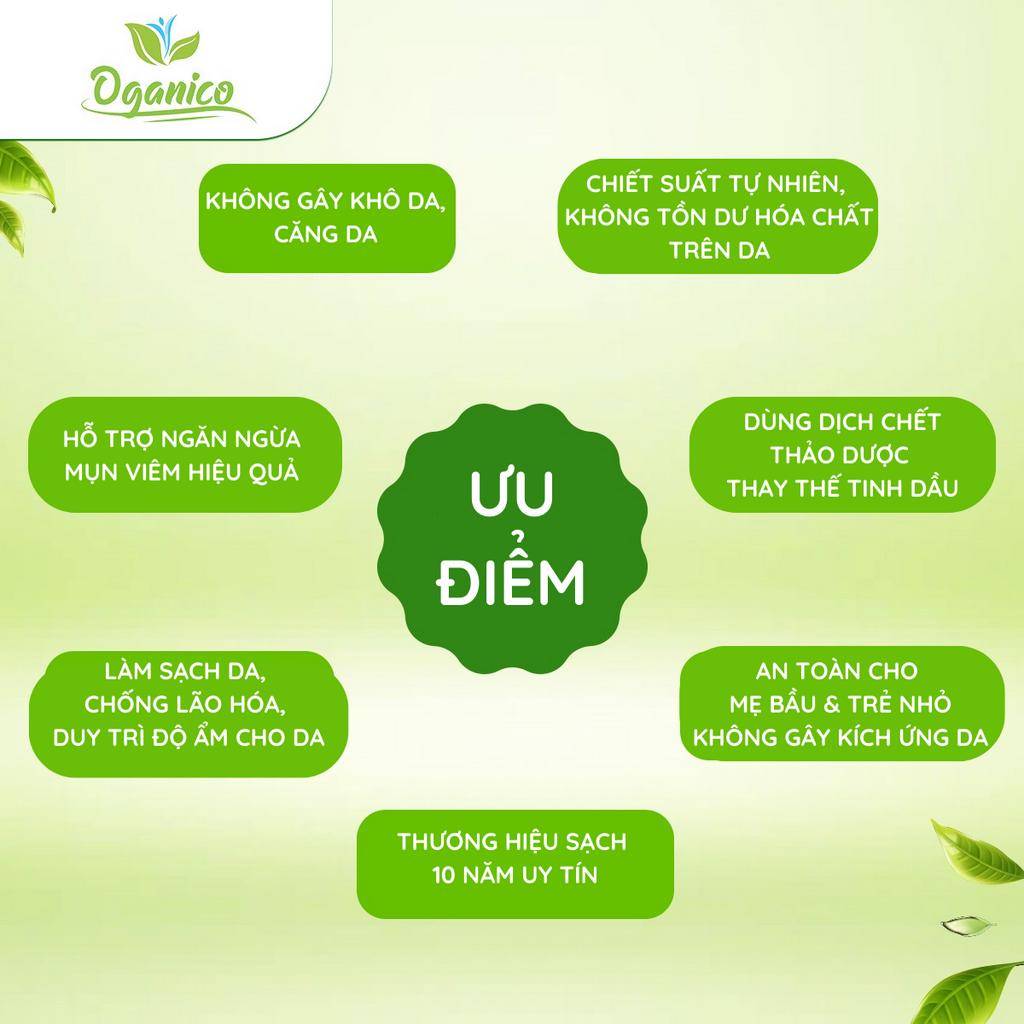Xà phòng, xà bông thảo dược thủ công hữu cơ dưỡng da giữ ẩm, ngừa mụn, ngừa lão hóa da – Organic handmade soap OGANICO