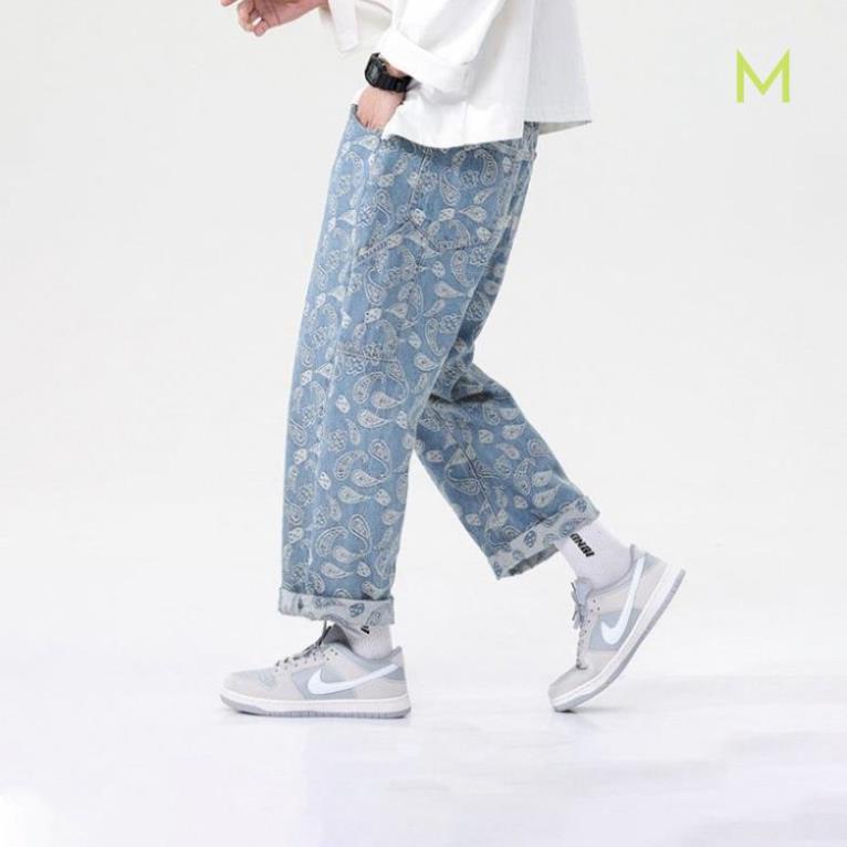 Quần Jeans Suông Paileys unisex N7 Basic nam nữ ống rộng oversize phong cách Hàn Quốc ulzzang T5