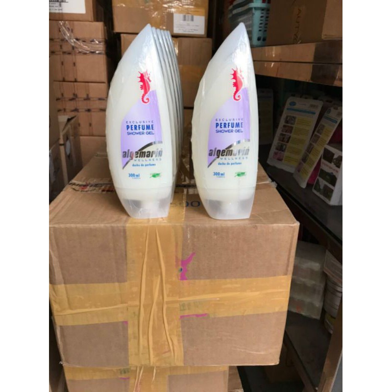 (Chất mà rẻ) Sữa tắm cá ngựa Algemarin Perfume 300ml