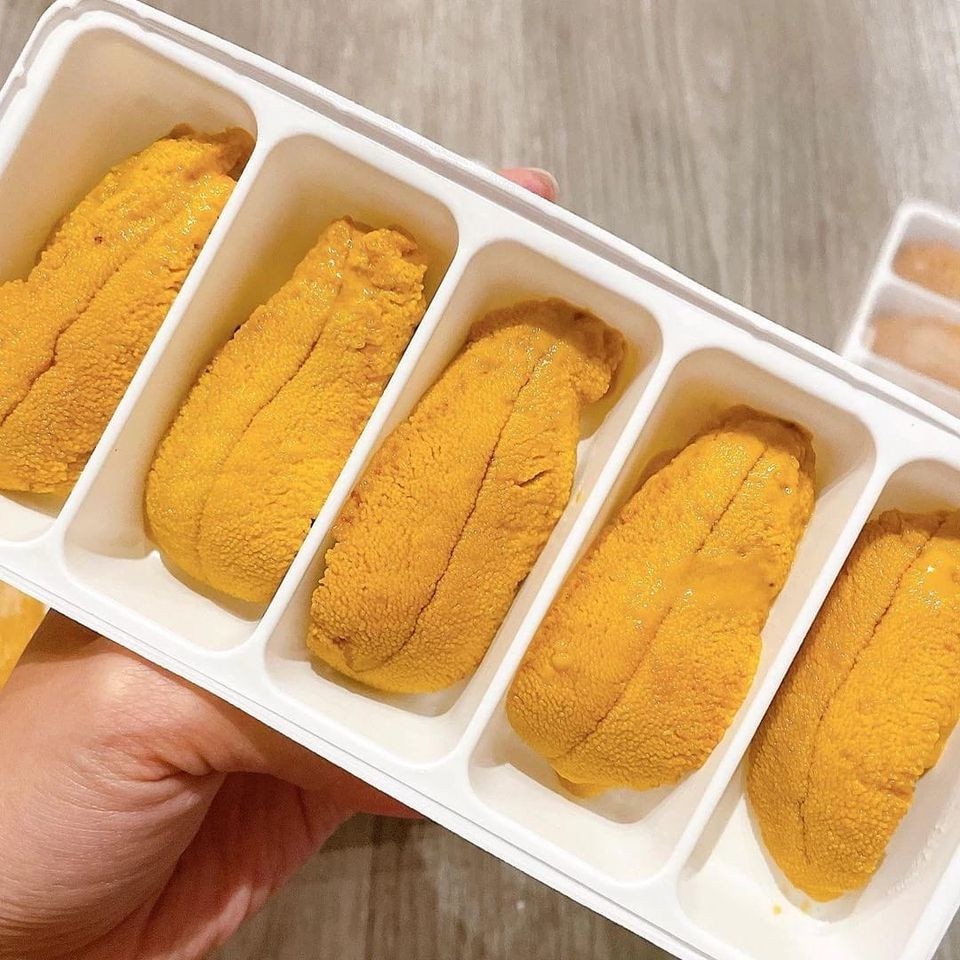 Gạch Nhum Cầu Gai Nhật Sashimi, Nướng, Nấu cháo 200gr