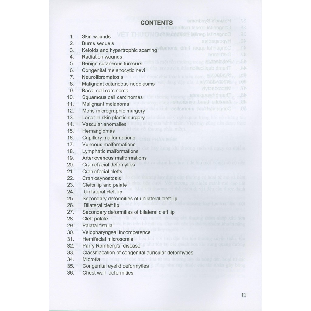 Sách - Các Vấn Đề Cơ Bản Trong Phẫu Thuật Tạo Hình Thẩm Mỹ (Phần II: Da Và Dị Tật Bẩm Sinh)