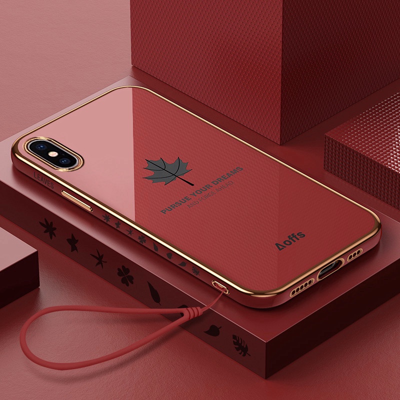 Ốp Điện Thoại Mạ Màu Cho iP X XR XS Max 7 7 Plus 8 8 Plus SE 2020 6 6 Plus 6S 6S Plus