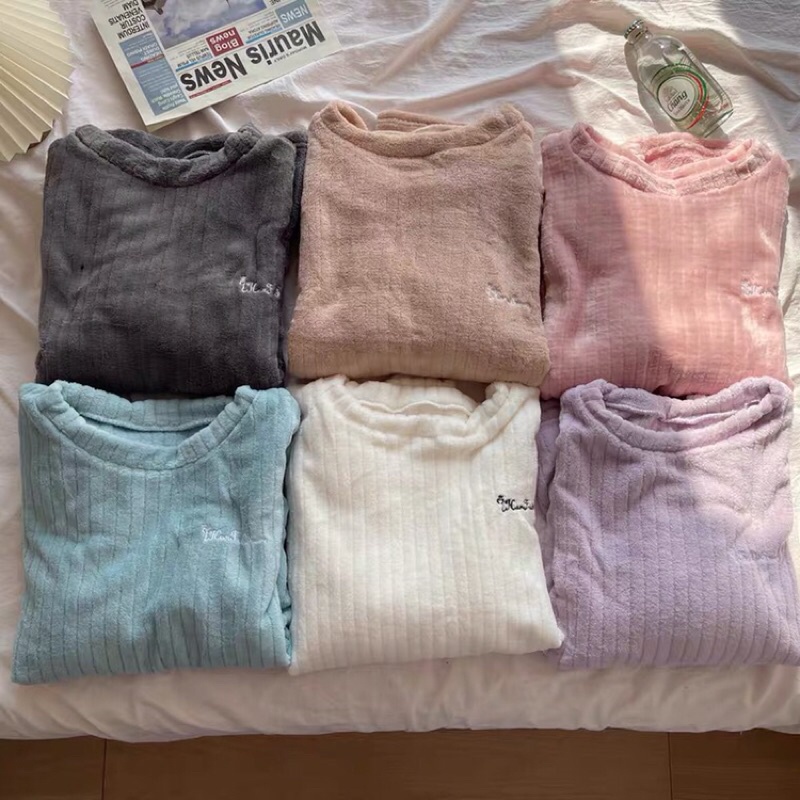 [ORDER] [CHÍNH HÃNG] Bộ đồ ngủ nữ san hô nỉ ấm áp | BigBuy360 - bigbuy360.vn