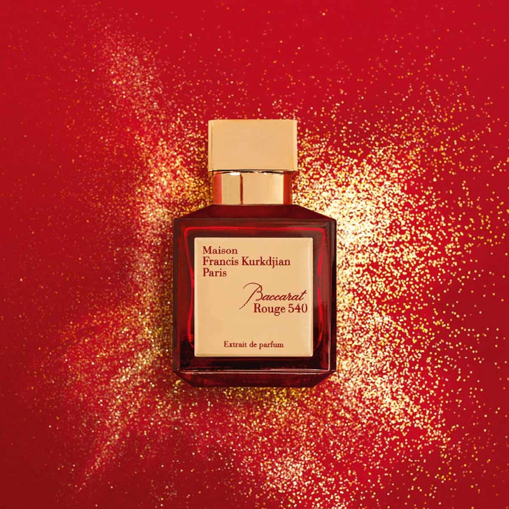 Nước hoa Unisex ĐỎ LỪNG DANH PHÁP Maison Francis Kurkdjian Baccarat Rouge 540 SIÊU ĐẮT ĐỎ Extrait de Parfum Full 70ml