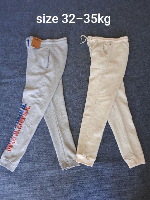 Quần nỉ Jogger hiệu Primark và H&M cho bé trai và bé gái