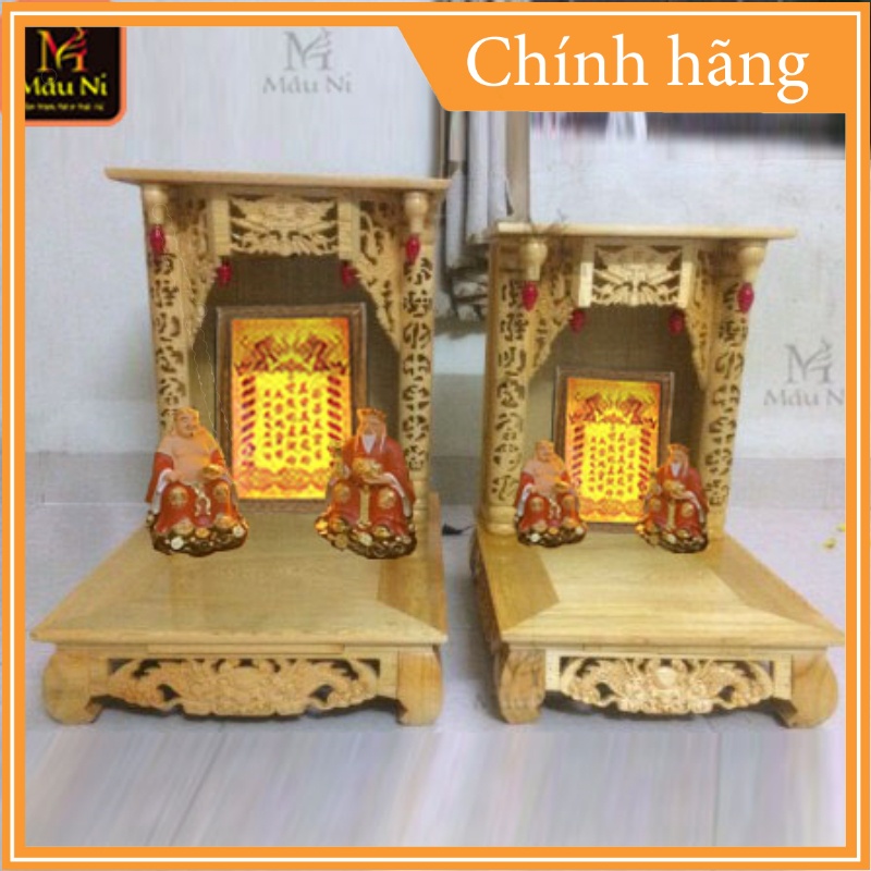 sx - BÀI VỊ ĐỂ SAU TƯỢNG THẦN TÀI THỔ ĐỊA làm ăn tấn tới - tranh trúc chỉ in MÂU NI [hot hot]