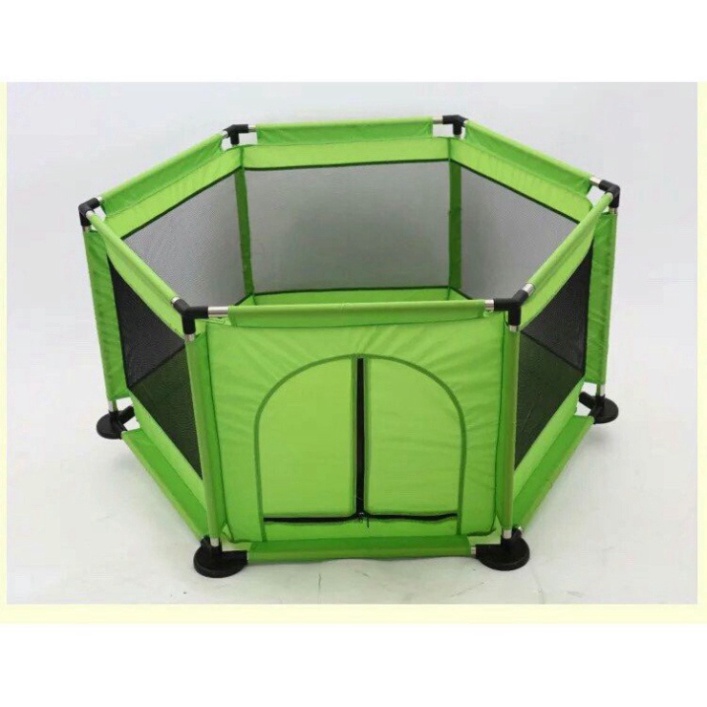 Quây cũi khung thép vải dù mẫu mơi cho bé 2020 Babyjoy Mart