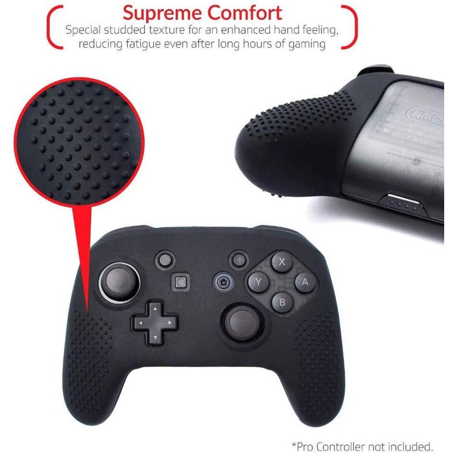 Bọc tay cầm có gai phần chuôi cho tay cầm Pro Controller - máy chơi game Nintendo Switch