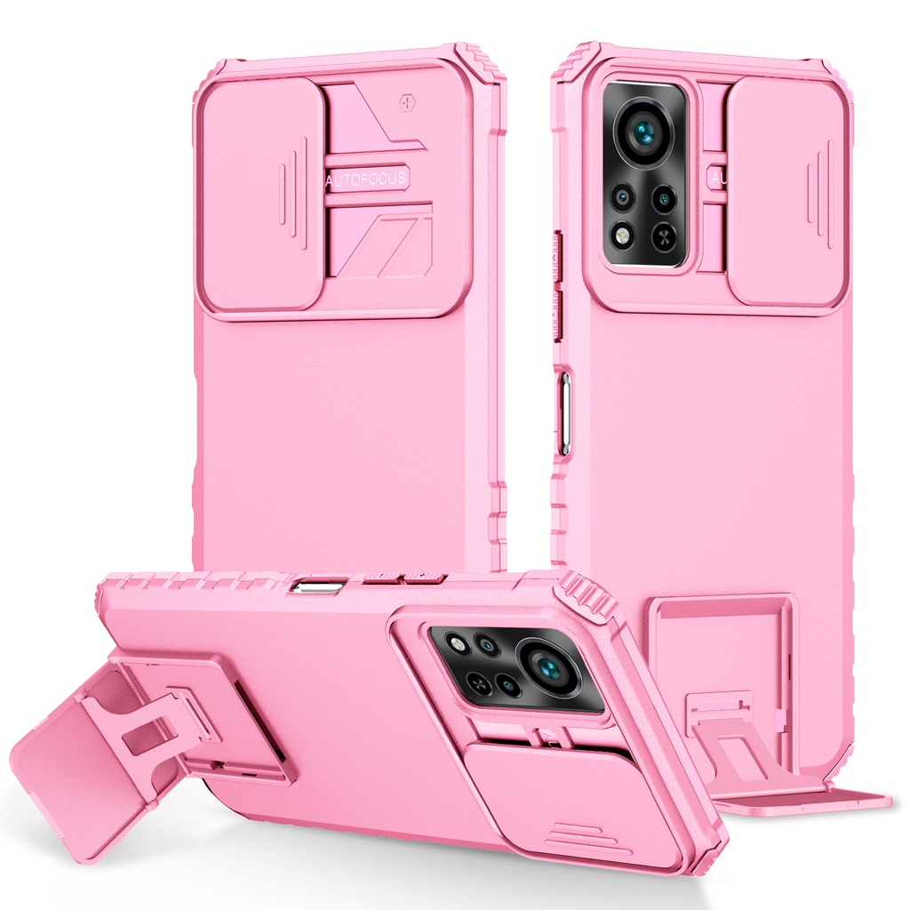 Ốp Điện Thoại Cứng Có Nắp Trượt Bảo Vệ Camera Cho Infinix Note 11 Pro Note 11 Hot 11S NFC Note 10 Pro Hot 11 Play
