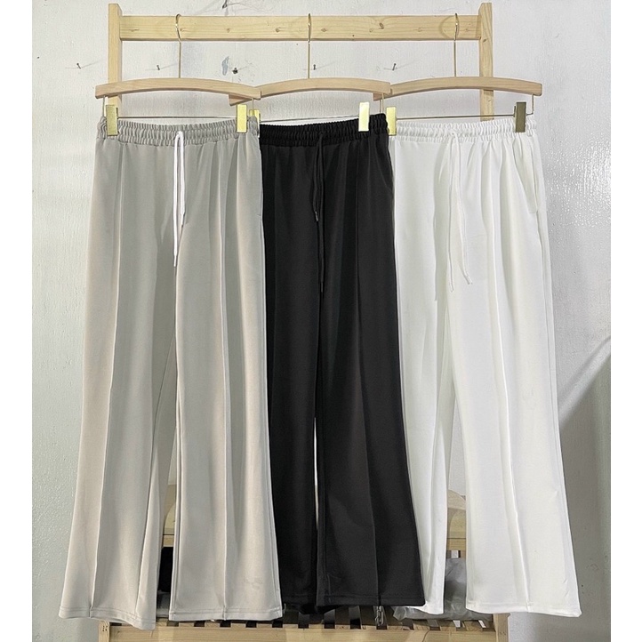 Quần ống rộng ullizang Lưng cao hách dáng siêu đẹp (Ảnh thật)