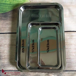 Khay inox 304 Dùng Cho Spa Thẫm Mỹ Viện Quỳnh Nga