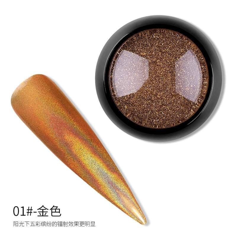 Nhũ tráng gương ánh cầu vồng