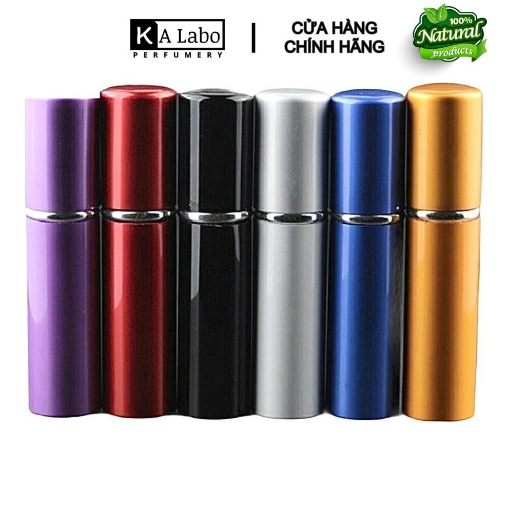 Chai Chiết Nước Hoa Vỏ Nhôm 5ml Thủy Tinh Bên trong 2 lớp | Thế Giới Skin Care