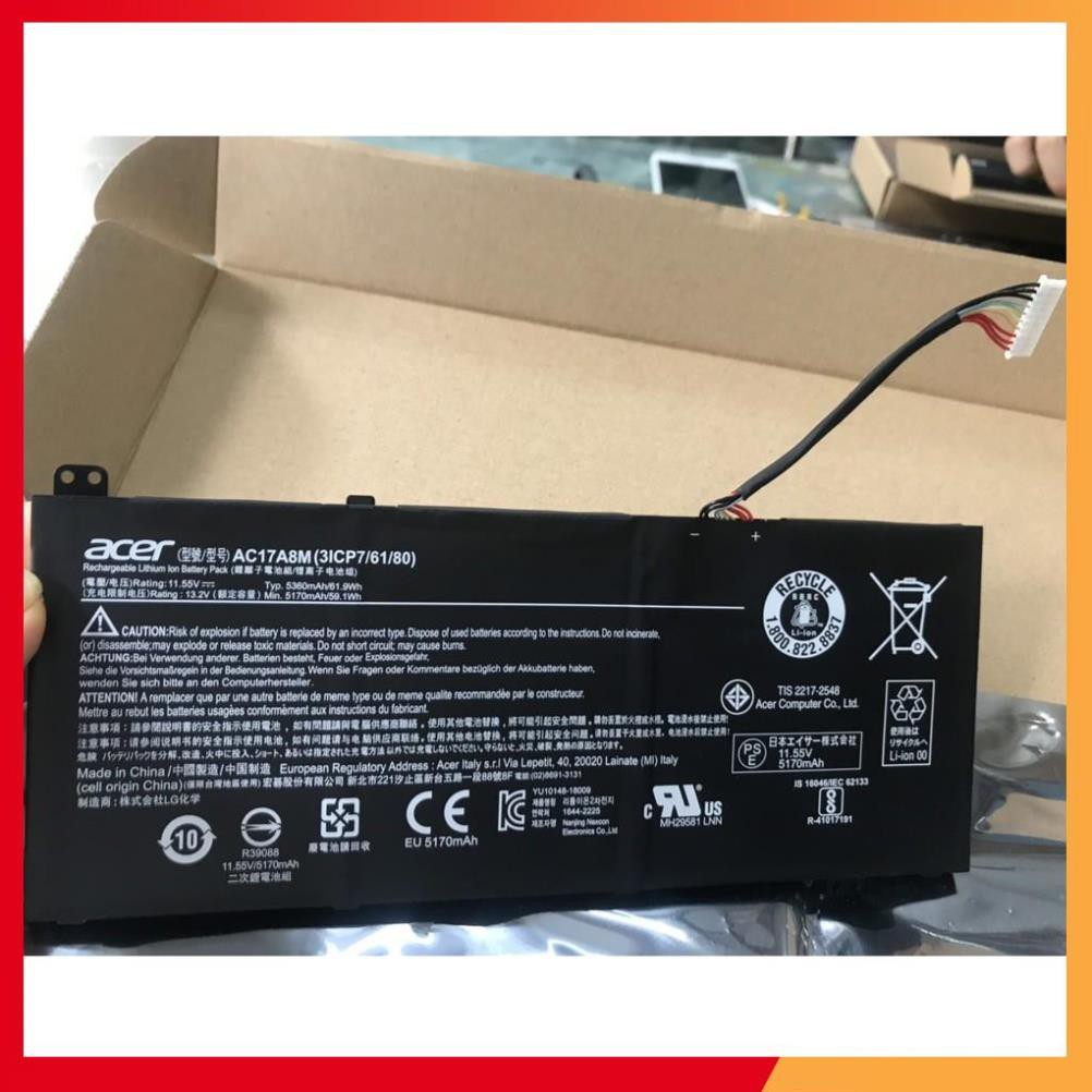 💖💖 Pin Battery Laptop Acer Spin 3 SF314 AC17A8M original