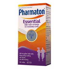 Chai 30v tiện dụng PHARMATON Essential – Bổ sung vitamin &amp; khoáng chất với hỗn hợp Vitamin B.Hàng chính hãng