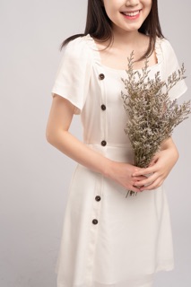 Váy lụa 2 lớp