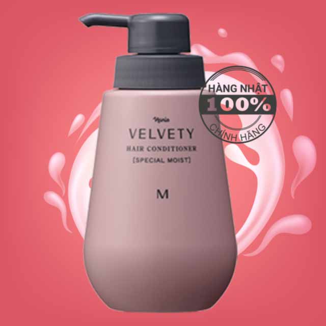 Dầu xả bổ sung độ ẩm Naris Velvety Hair Conditioner M (Speacial Moist) 400ml