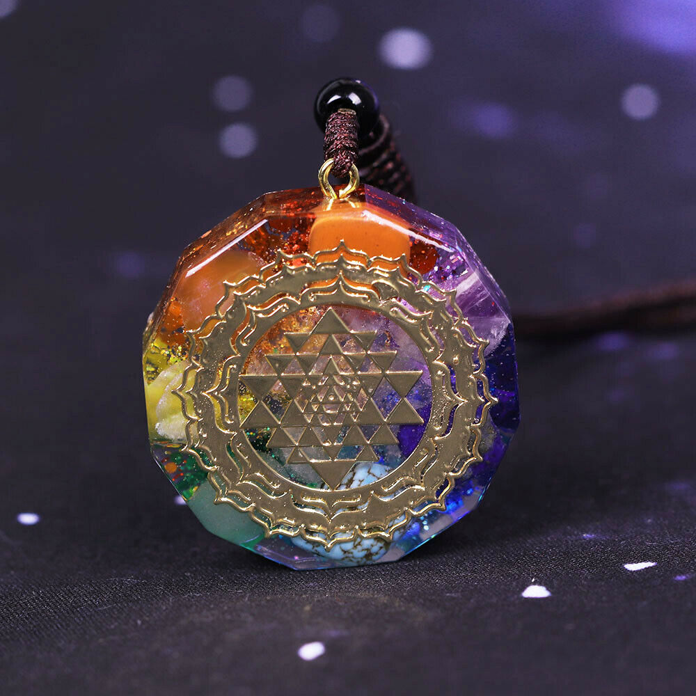 Vòng cổ Năng Lượng Luân Xa Orgonite