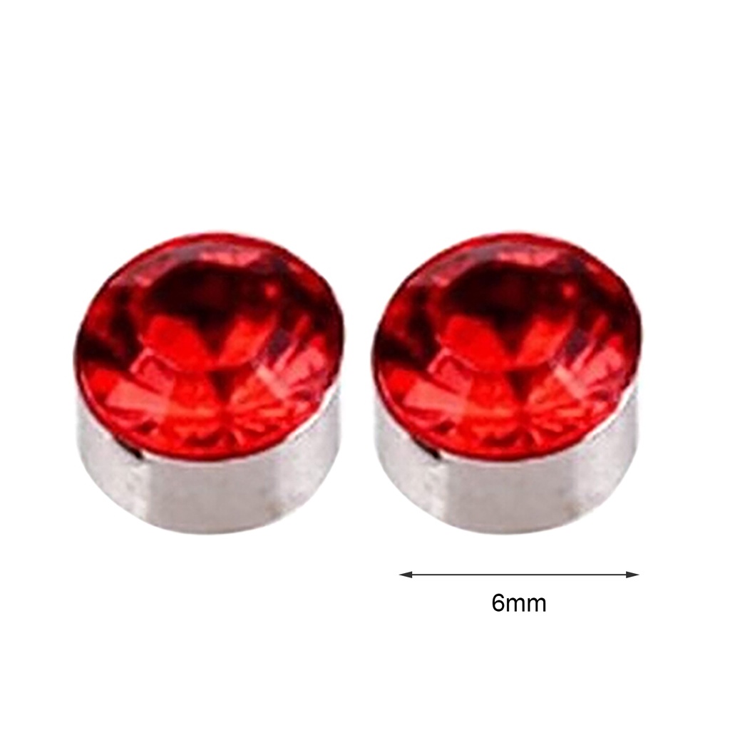 Khuyên tai nam châm đính đá thời trang thanh lịch dành cho cả nam và nữ