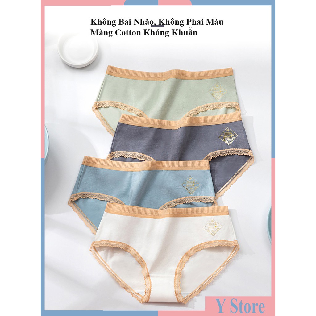 Quần Lót Cotton Royal Kháng Khuẩn Chống Viêm Nhiễm CT04