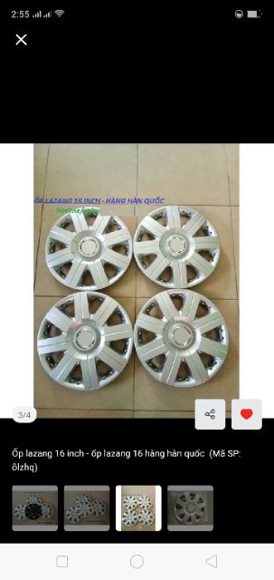 Ốp lazang 16 inch hàn quốc