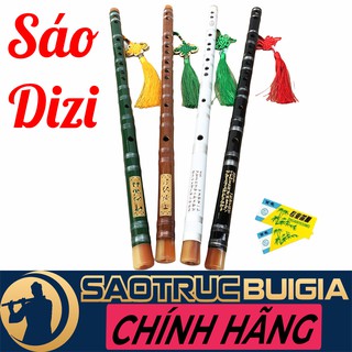 Sáo Dizi Đô C5 và La trầm A4 Nhiều màu - Sáo Trúc Bùi Gia tinh chỉnh - Tặng màng rung, túi nhung và dây treo