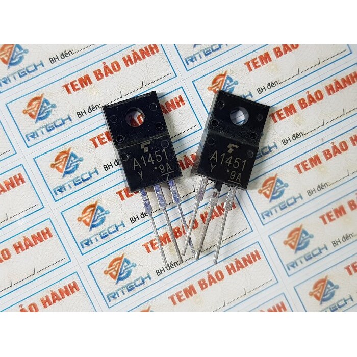 [Combo 3 chiếc] A1451, 2SA1451 Transistor PNP 50V-12A TO-220F