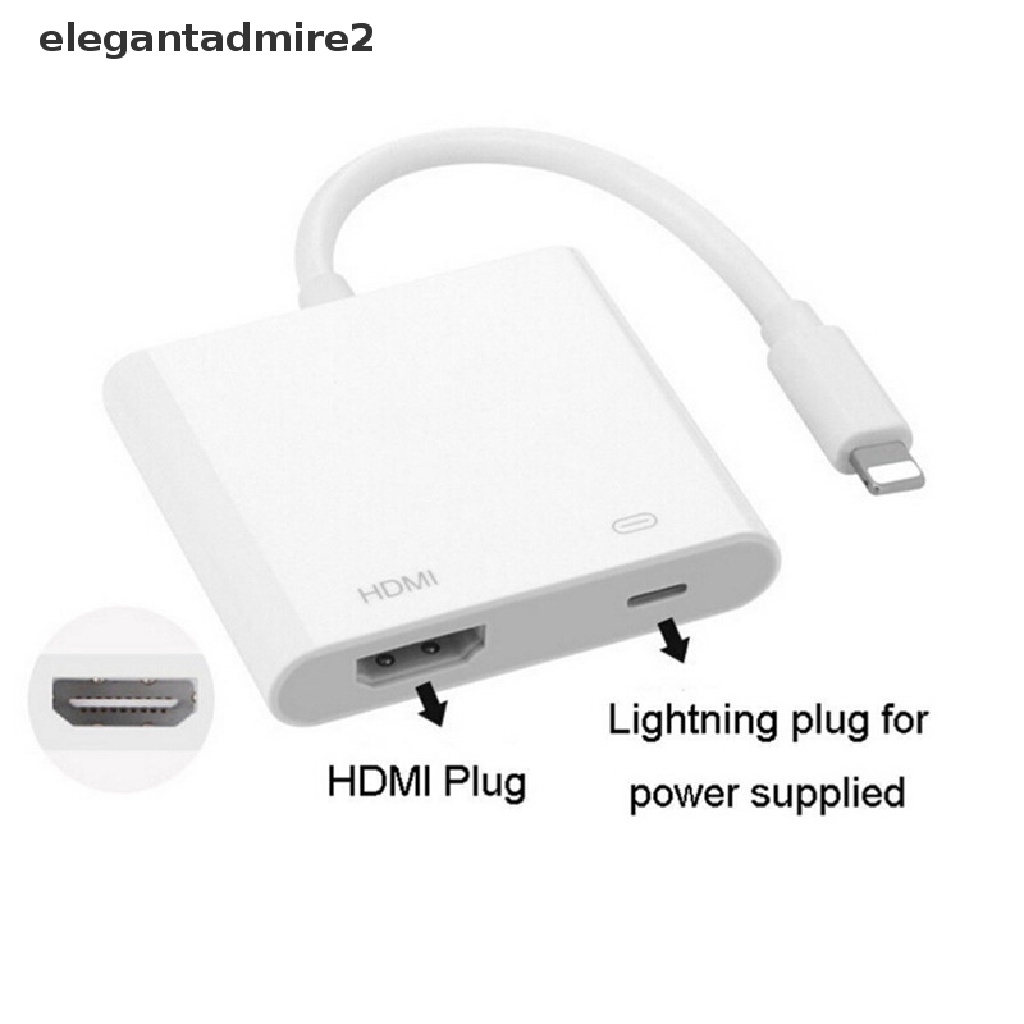 Cáp Chuyển Đổi Lightning 8Pin Sang HDMI Cho iPhone 8 7 X iPad