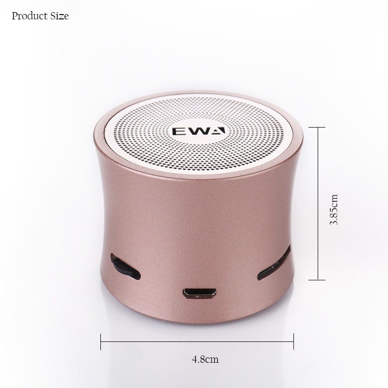Loa Bluetooth Mini Chính Hãng EWA Công Suất 5W Siêu Nhỏ Bỏ Túi Dễ Dàng Dùng Được Thẻ Nhớ