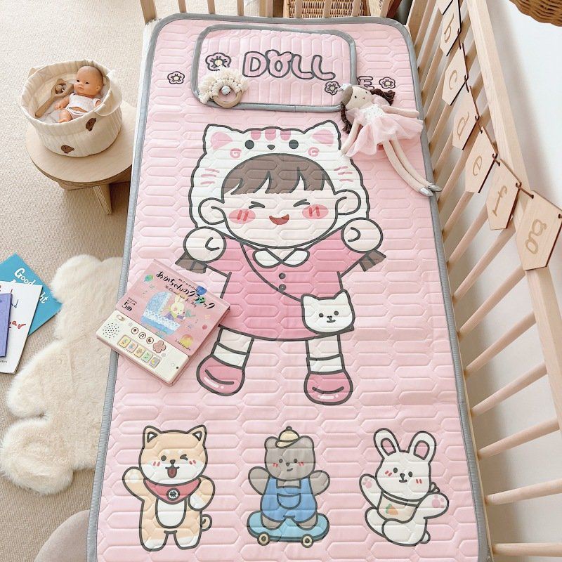 Chiếu điều hòa cao su non cho bé