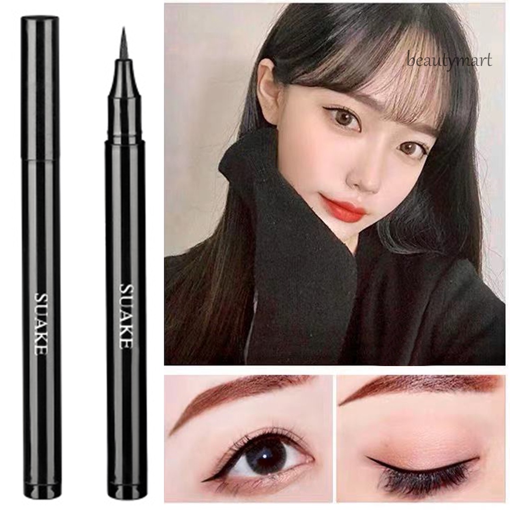 [Hàng mới về] Bút kẻ mắt nước màu đen nhanh khô không nhòe lâu trôi 3.5g