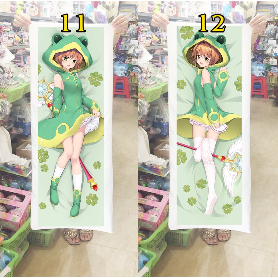 Gối ôm Gối ngủ Anime manga Cardcaptor Sakura 1mx40cm (Tặng 1 poster hoặc 1 huy hiệu)