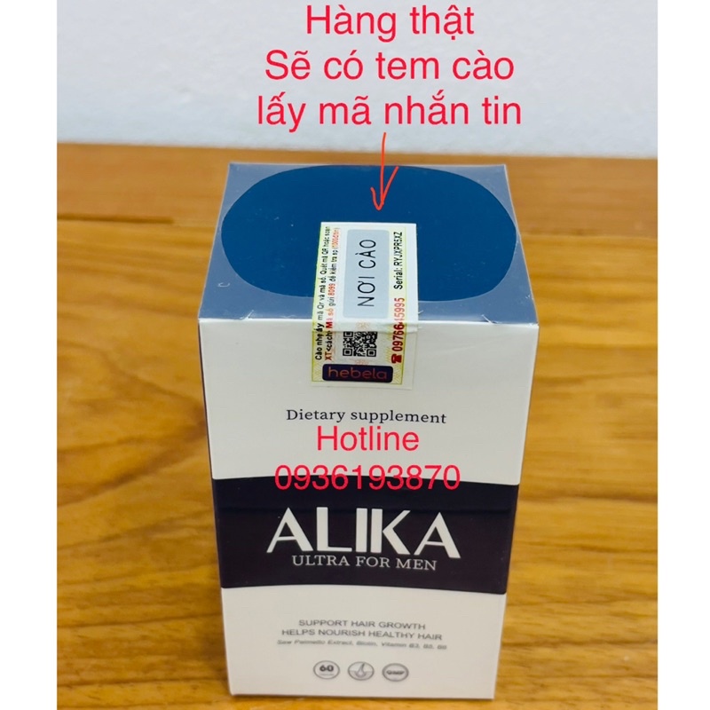 ✅ ALIKA FOR MEN  [CHÍNH HÃNG] ❤️ ALIKA FOR MEN GIÚP GIẢM RỤNG CHẮC KHOẺ