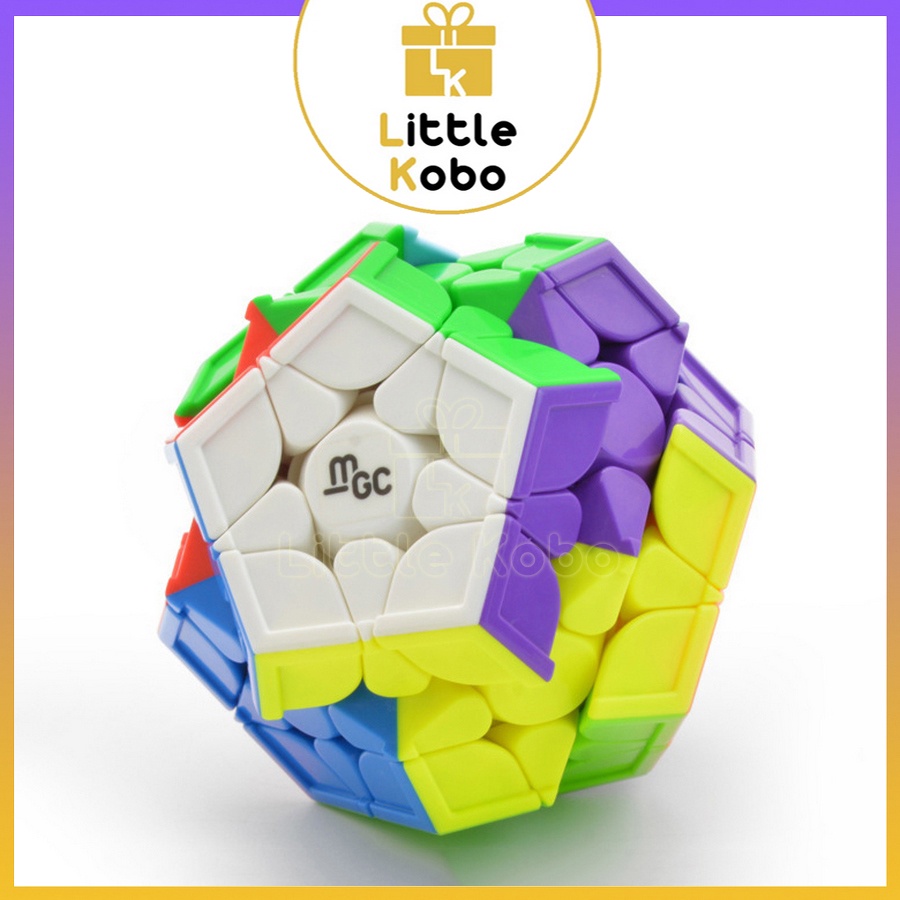 Rubik YJ MGC Megaminx M Rubic Biến Thể 12 Mặt Có Nam Châm Đồ Chơi Trí Tuệ