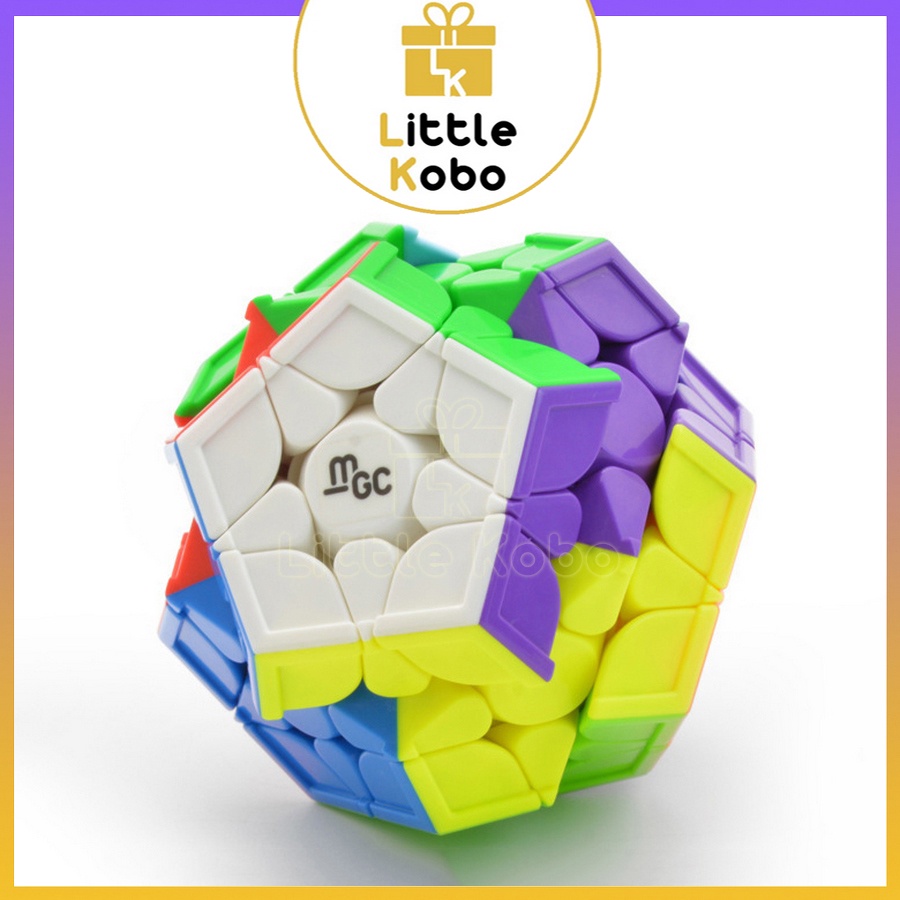 Rubik YJ MGC Megaminx M Rubic Biến Thể 12 Mặt Có Nam Châm Đồ Chơi Trí Tuệ