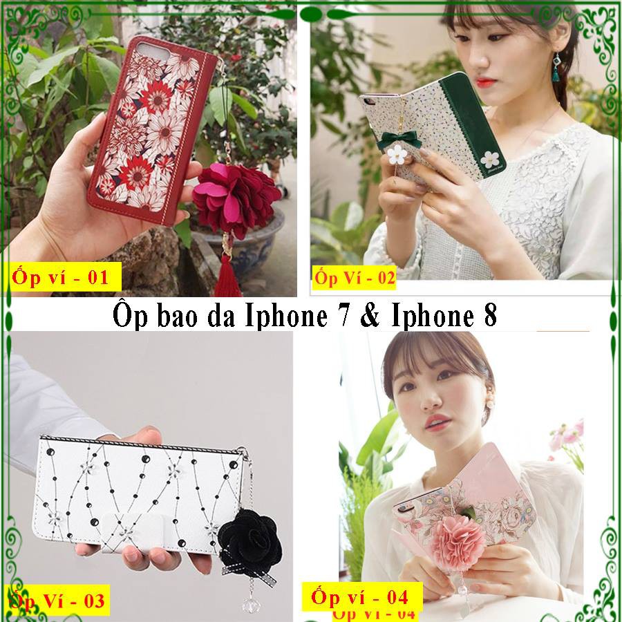 Ốp lưng bao Da Iphone 7 và Iphone 8