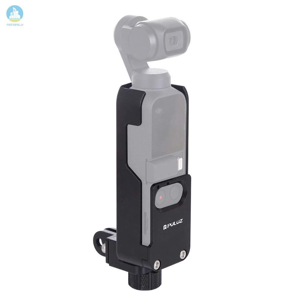 MI   PULUZ Housing Shell CNC Aluminum Alloy Protective Case Camera Protective Cover For DJi OSMO Pocket Handheld Gimbal Accessories Protector