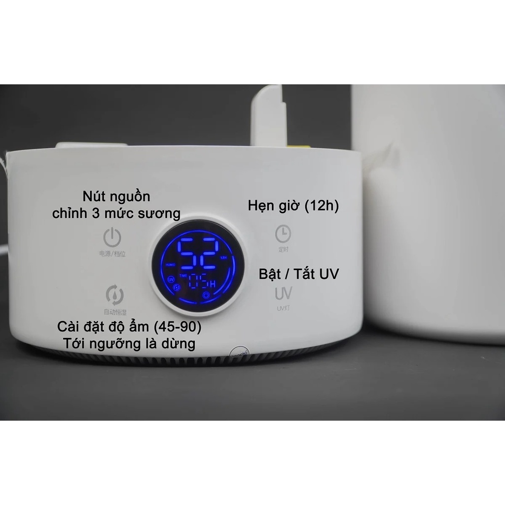 Máy tạo độ ẩm, phun sương Deerma DEMF628s Dung tích 5 lít