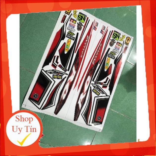 Tem xe ex 2010 Rc đỏ đen