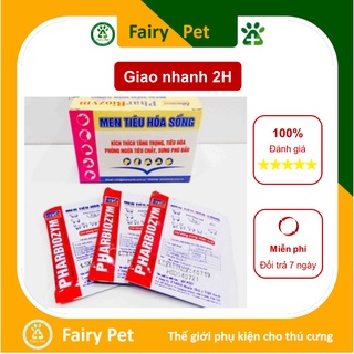 Men tiêu hóa sống cho Chó Mèo - Men tiêu hóa Pharbiozym - Gói 5g