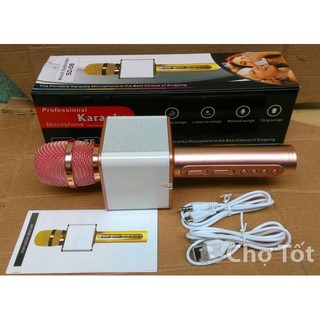 Micro karaoke kèm loa Bluetooth SD08 cao cấp