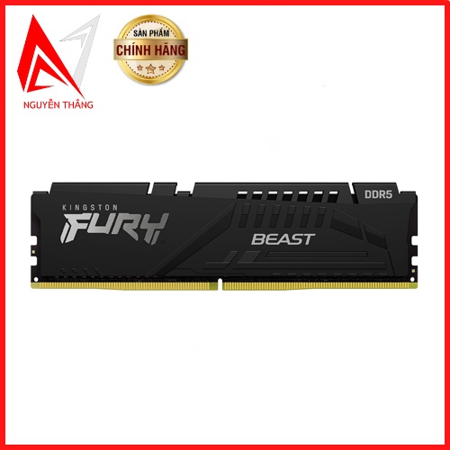 Ram máy tính Kingston Fury Beast 16GB DDR5 (1x16GB) 4800MHz chính hãng