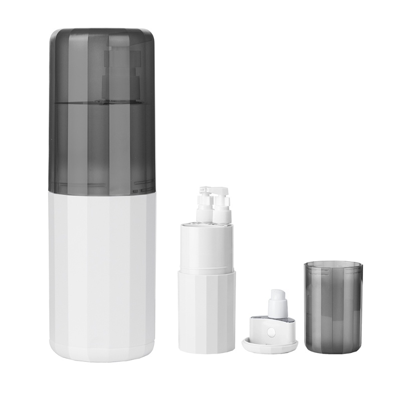 Bộ Chai Đựng Bàn Chải Đánh Răng + 3 Chai Đựng Bàn Chải Đánh Răng + Giá Đỡ Miệng Khi Đi Du Lịch