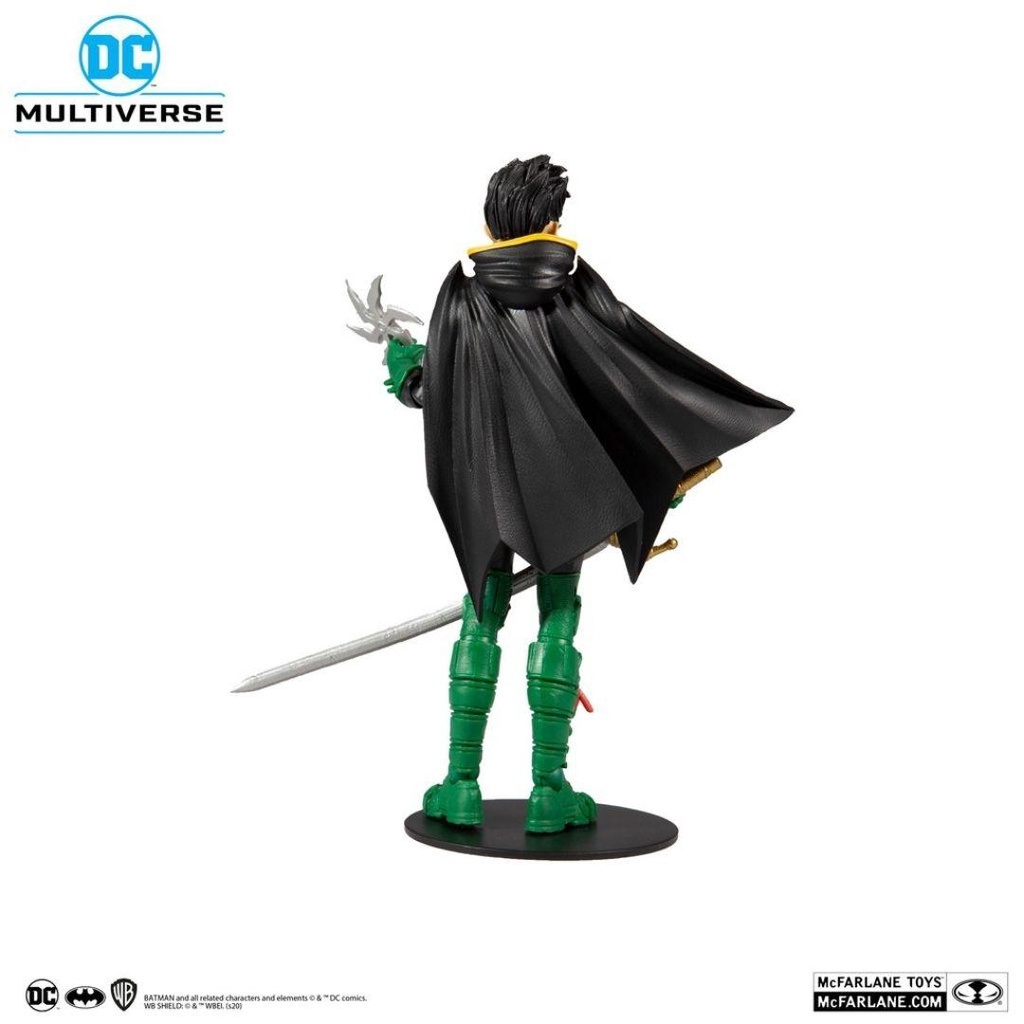 Mô hình DC Multiverse Damien Wayne Robin 18cm McFarlane Mô hình có khớp Nhựa PVC, ABS CHÍNH HÃNG MỸ DCMF02